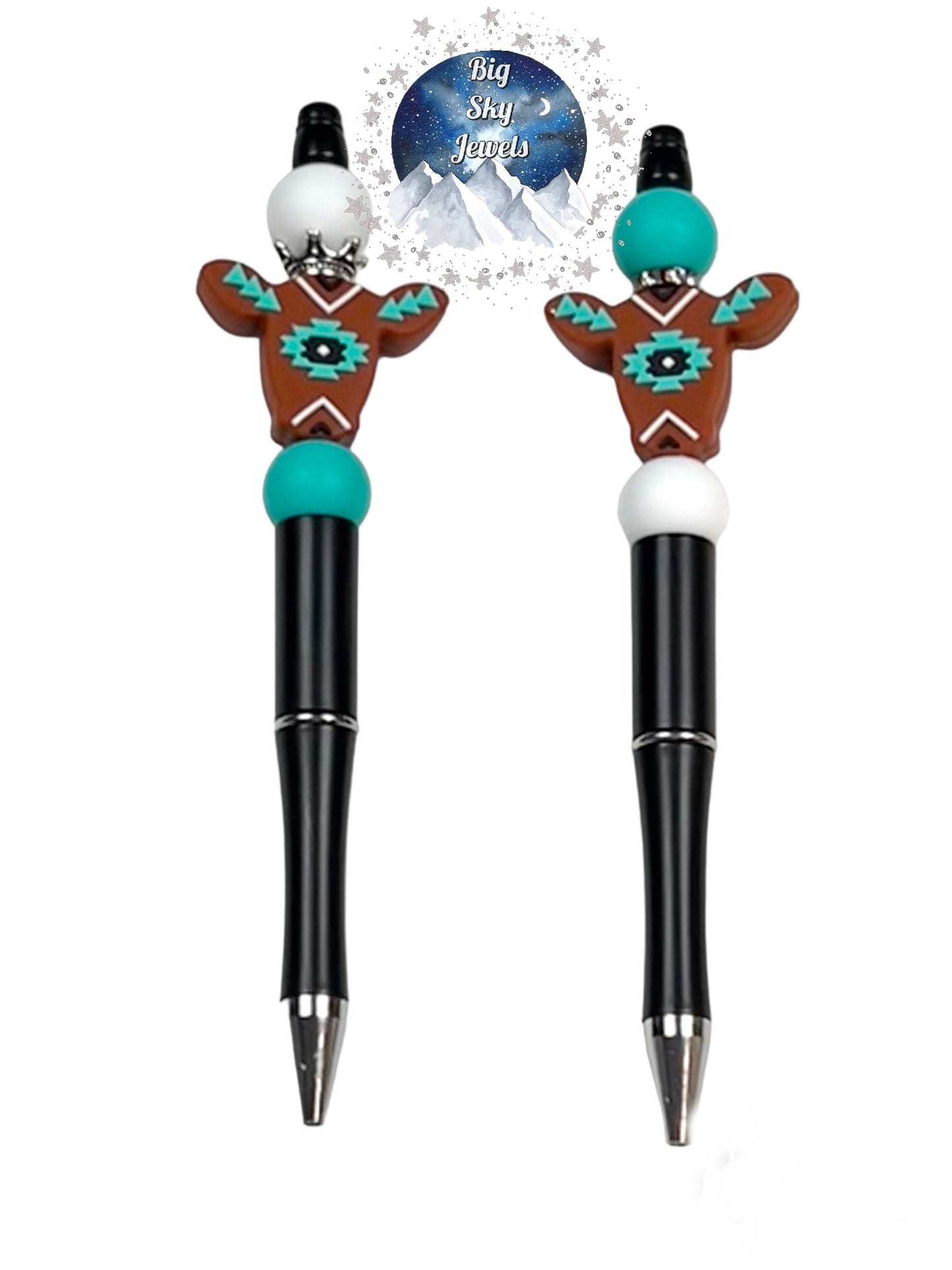 Blaze the Aztec Cow Pen Rust & Teal Aztec Print, Turquoise, Rust, White and Black Ages 5+ Kids Ladies Moms Men Western West Southwestern Multiple Variation Listing