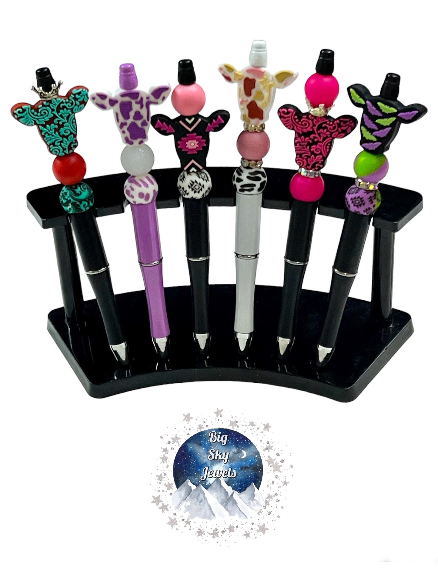 Cow Silicone Pen Multiple Choices Ages 5+ Kids or Ladies Multiple Variation Listing