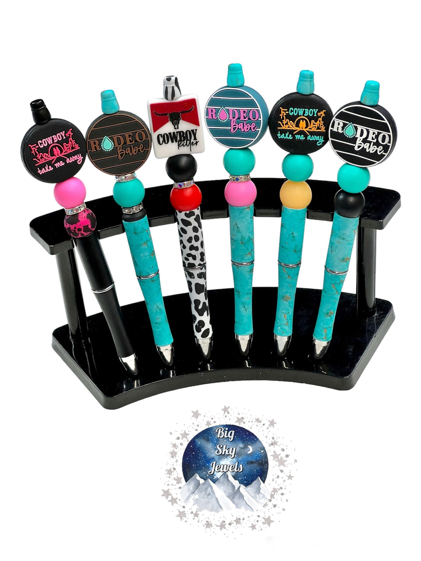 Cowboy Silicone Pen Multiple Choices Cowboy, Cowboy Killer, Rodeo Babe Ages 5+ Kids or Ladies Multiple Variation Listing