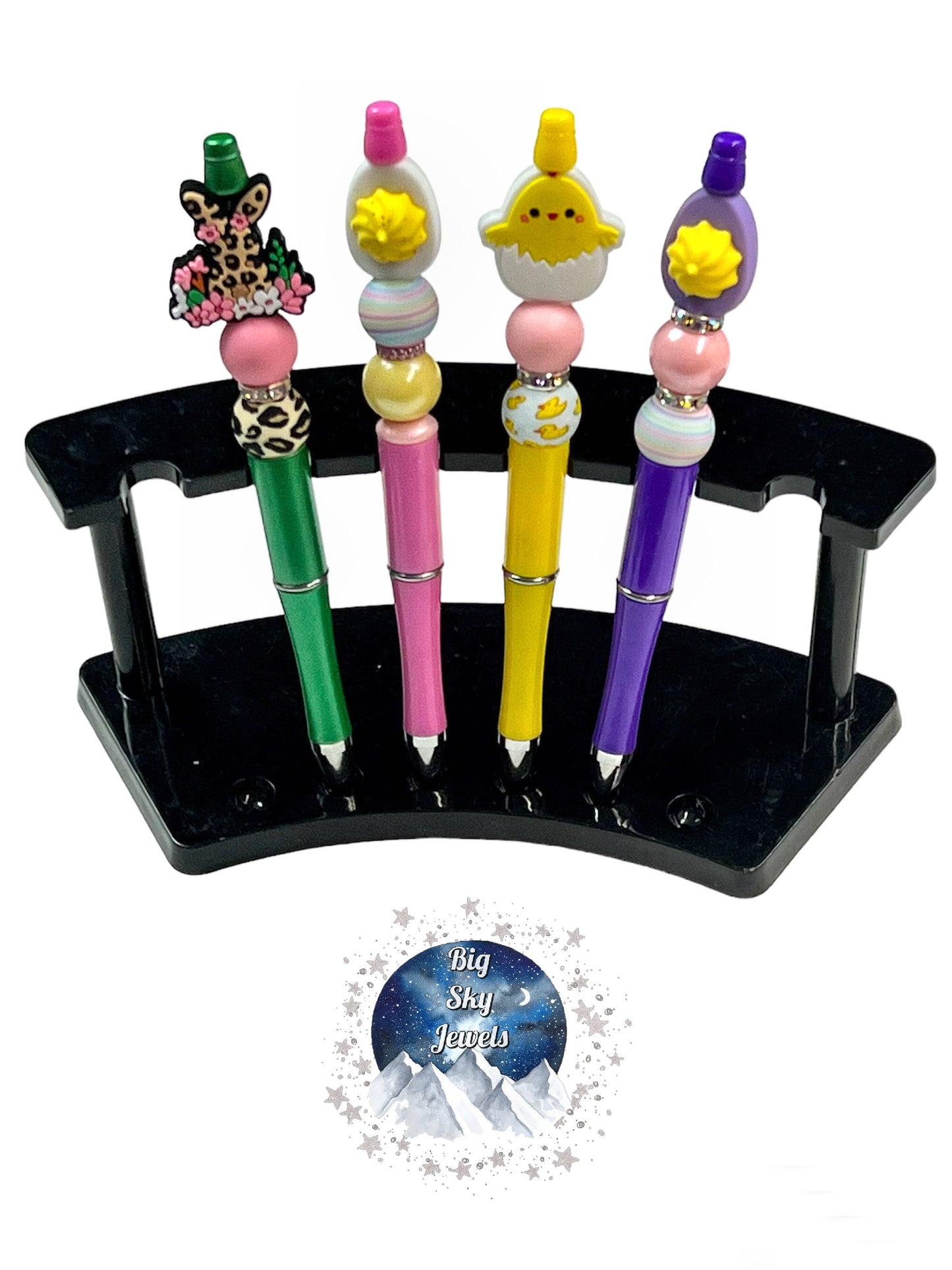 Easter Pen, Bunny, Chick, Deviled Egg, White, Pink, Purple, Yellow, Leopard Print, Spring, Rabbit, ETC Ages 5+ Kids or Ladies Moms Men Multiple Variation Listing