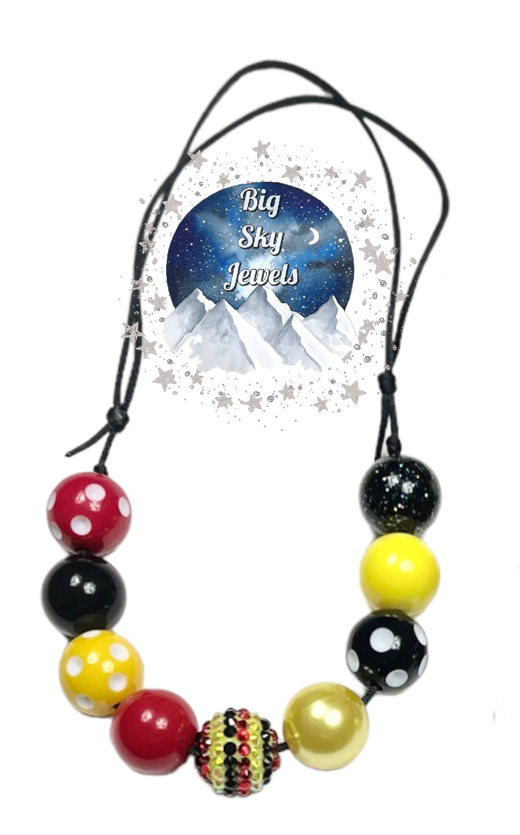 King Mouse Chunky Bubblegum Necklace OR Bracelet Ages 3+ Princess Jewelry Summer Multiple Variation Listing