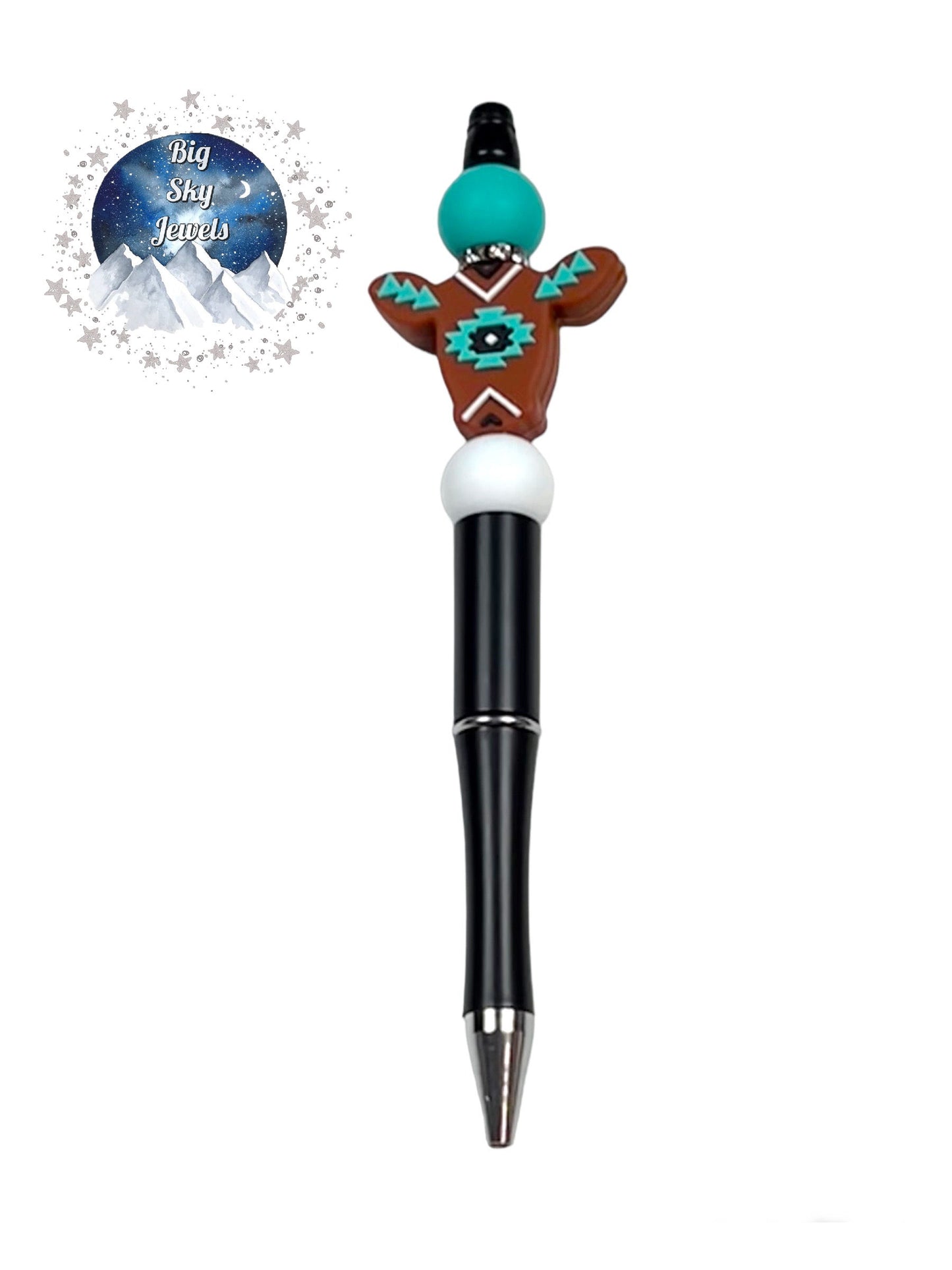 Blaze the Aztec Cow Pen Rust & Teal Aztec Print, Turquoise, Rust, White and Black Ages 5+ Kids Ladies Moms Men Western West Southwestern Multiple Variation Listing